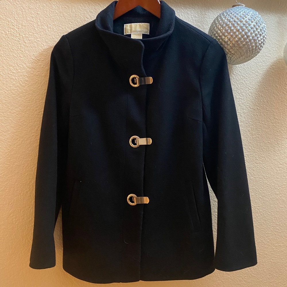 Michael Kors Short Wool Coat